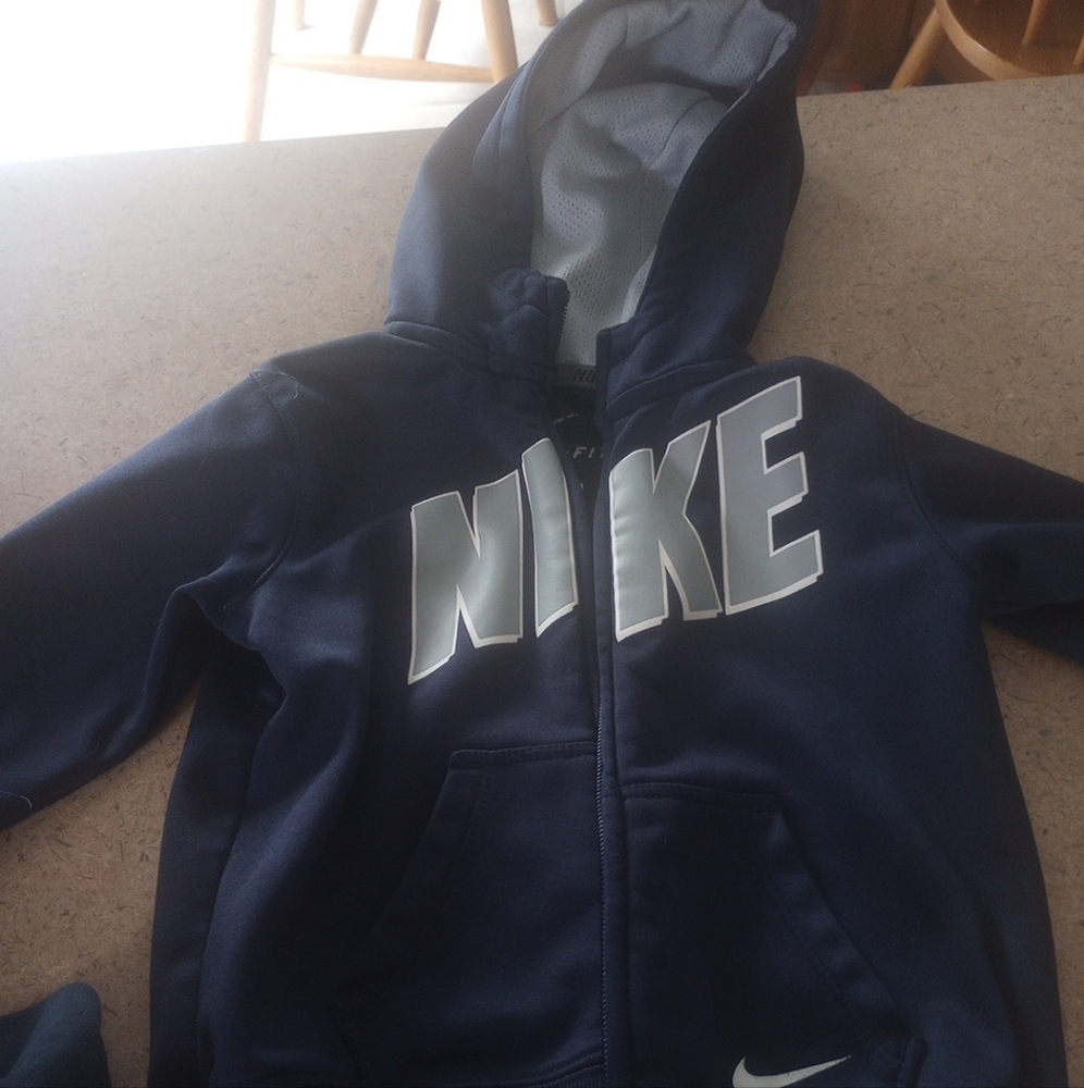 Nike Kids Dark Blue Hoodie